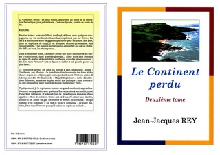 Le Continent perdu, tome 2 couverture du livre, Le Continent perdu, tome 2