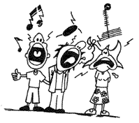 symbole-pour-chanteurs illustration-chorale