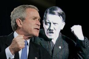 symbole-George-Bush-criminel-de-guerre illustration-condamnation-George-Bush-crime-de-guerre