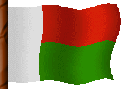 drapeau national de Madagascar illustration pour nation malgache, état souverain