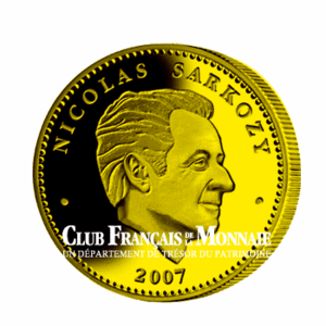 symbole Sarkozy ami des riches et de la Finance illustration pour Sarkozy béni de la ploutocratie