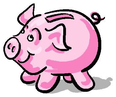 symbole pour la Finance cochonne illustration par tirelire cochon rose