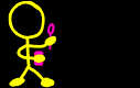 symbole pour bonimenteur et profiteur illustration par silhouette faisant des bulles