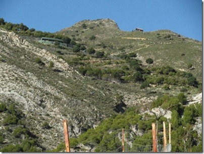 vue vers le sommet du parc de la Peña Escrita photo du relief au parc-Pena-Escrita