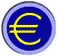 illustration avec jeton euro blouissant