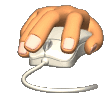 genre de réaction recherchée : un clic sur publicité illustration par main avançant souris puis cliquant