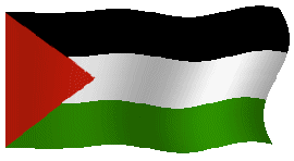 drapeau de la Palestine drapeau palestinien, animé