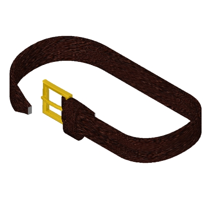 symbole pour politiques punitives d'austérité illustration avec ceinture, boucle dorée en E